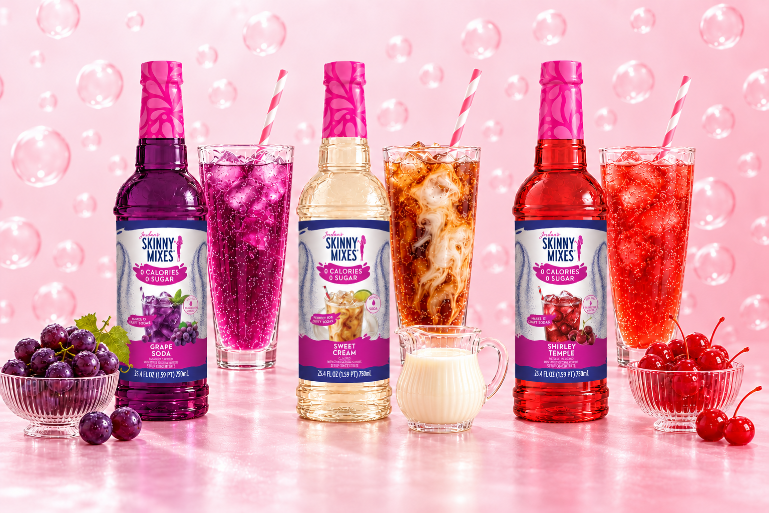 Jordan’s Skinny Mixes Expands Soda Syrup Collection with Three New Flavors for Easy DIY Dirty Sodas