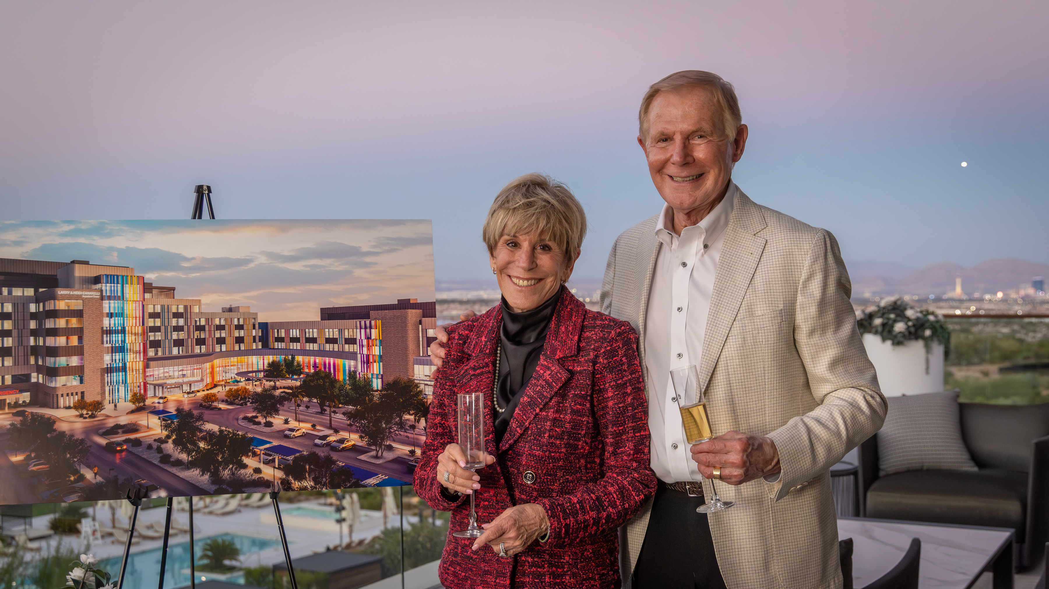 Larry and Heidi Canarelli Commit $50 Million to Intermountain Health Nevada Children’s Hospital