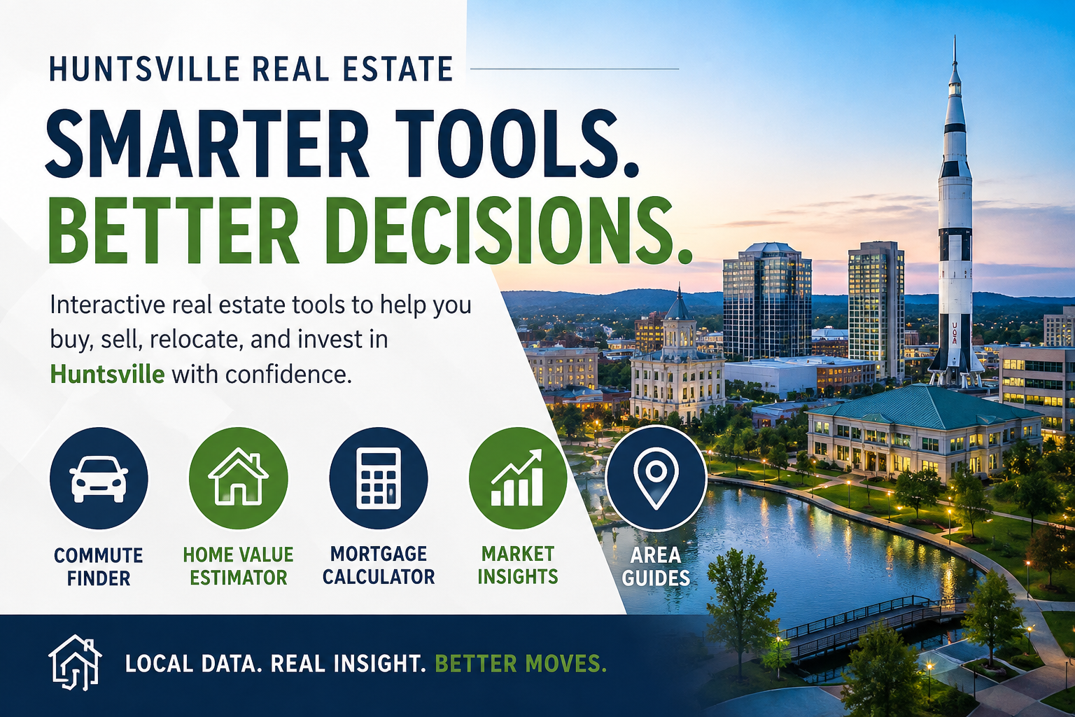 Huntsville Realtor Steve Stinson Launches Free Huntsville Commute Home Finder for Homebuyers