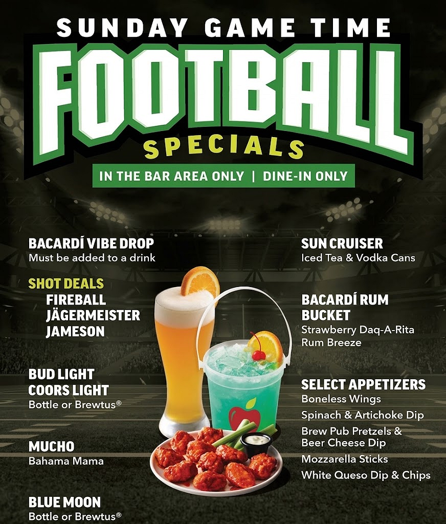 Doherty Enterprises-Owned Applebee’s® Kick Off Football Season With Game Day Specials in NY and NJ