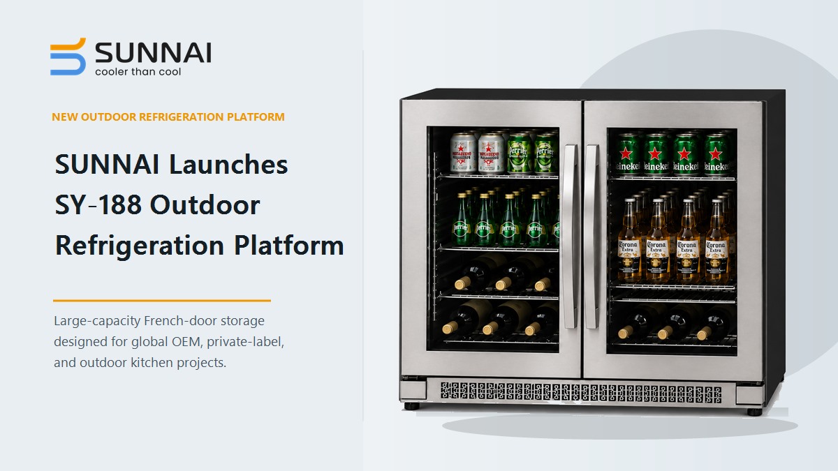 SUNNAI Launches New Outdoor Refrigeration Series for Global Appliance Brands and Project Partners