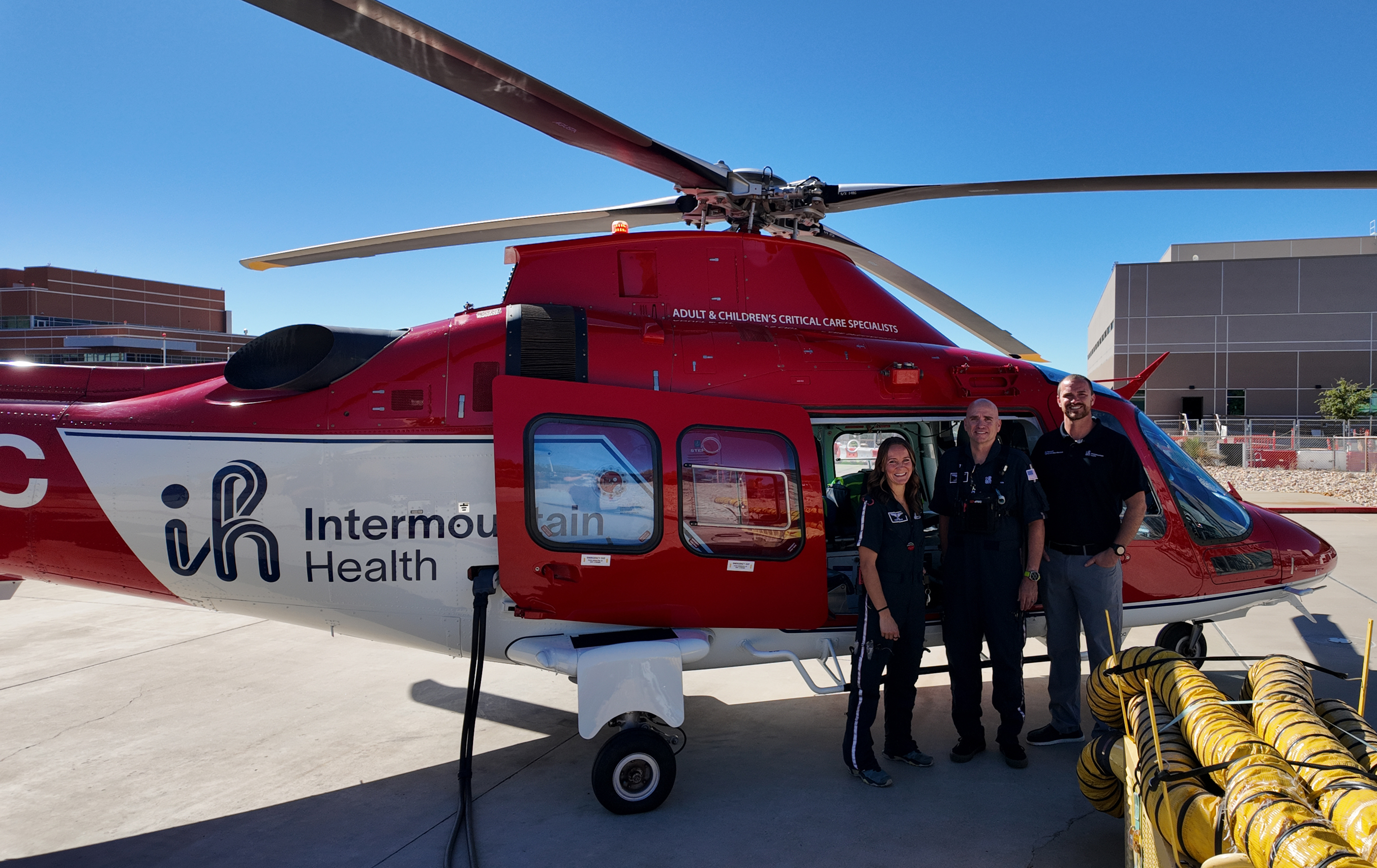 New Intermountain Health Flight & Ambulance Services Base at St. George Regional Hospital