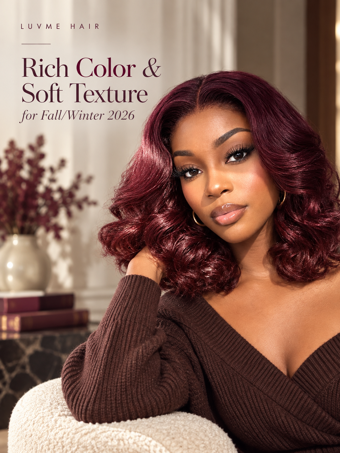 Luvme Hair Looks to Rich Color and Soft Texture for Fall/Winter 2026