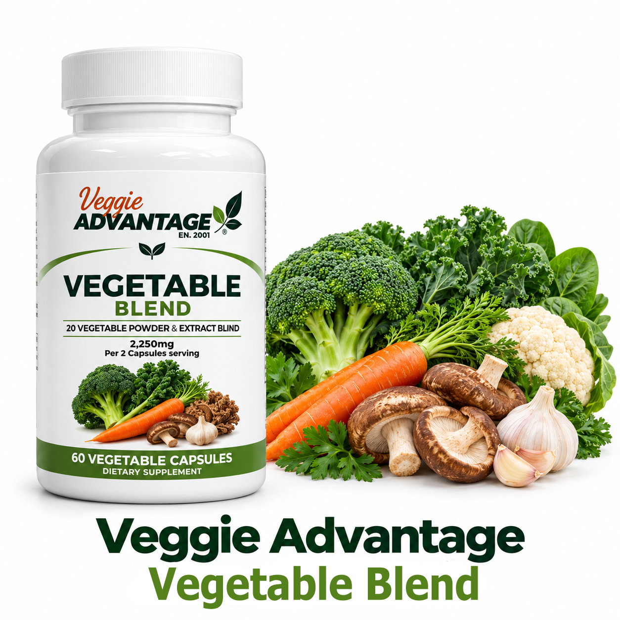 Traverse Bay Farms Launches Veggie Advantage Blend With 20 Vegetable and Plant Sources
