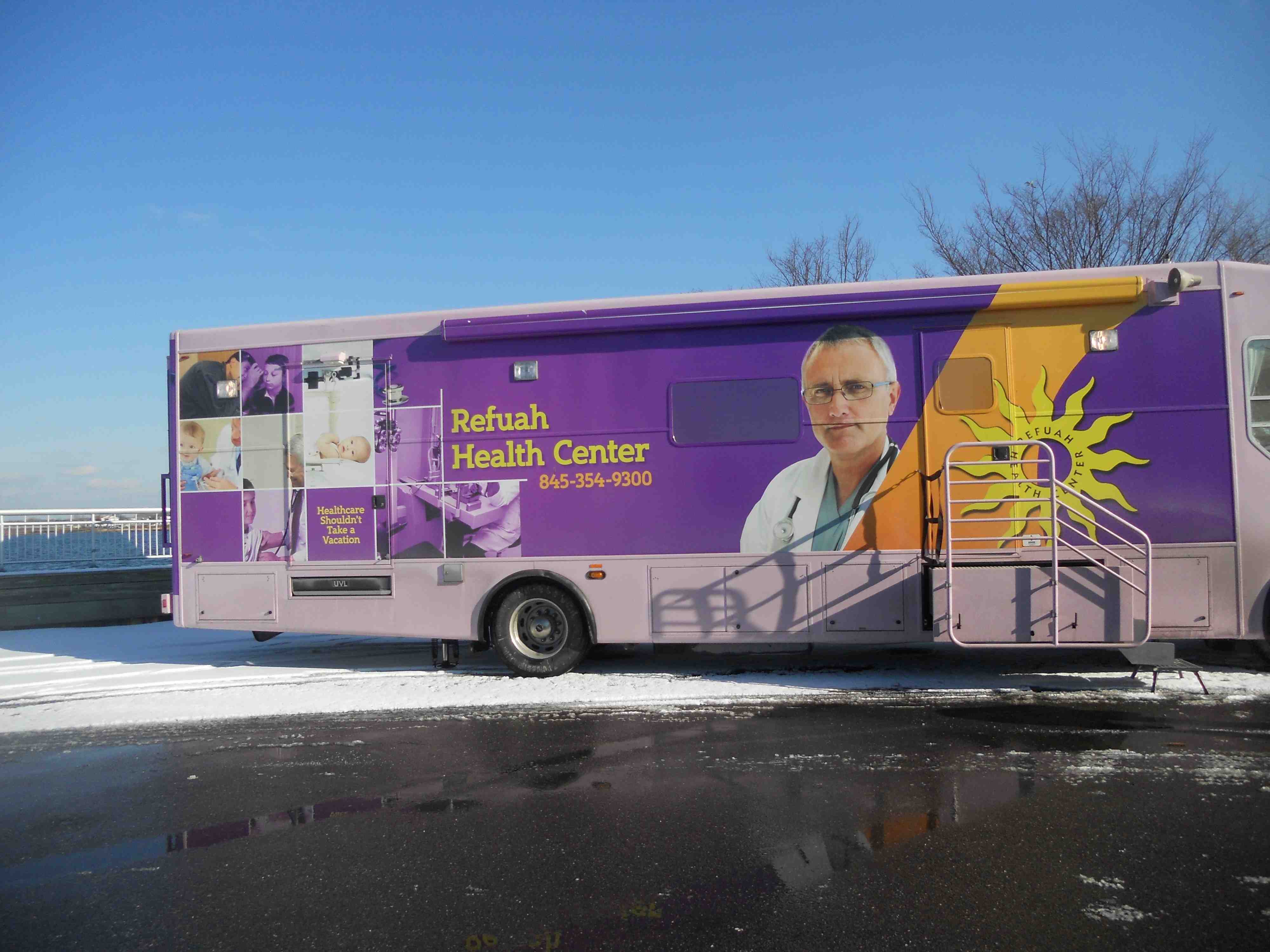 A year after Sandy, Refuah Health Center’s mobile medical unit is still in Long Beach, NY