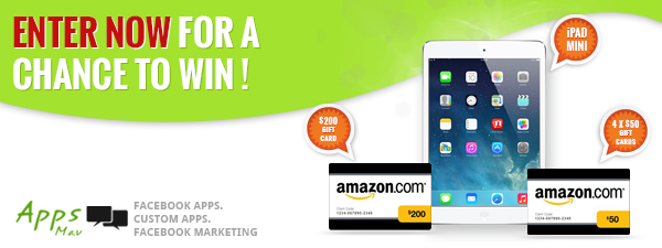 Apps Mav Launches Facebook Timeline Contest, iPad Mini, Amazon Vouchers Up For Grabs