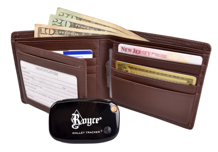 Royce® Launches World’s First Leather Wallet with GPS Technology