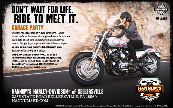Hannum's Harley-Davidson Kicks-off Spring Riding Season with Garage Party for Women