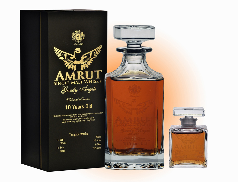 Amrut Indian Single Malt launches the collectible 'Greedy Angels' across the world