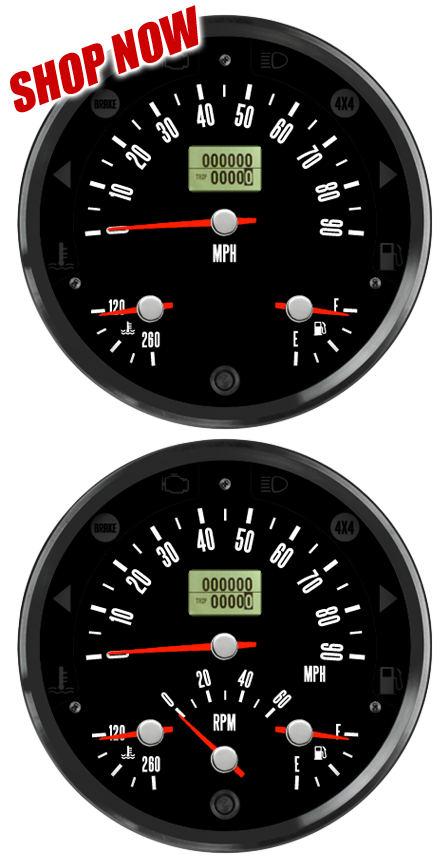 Gauges Manufacturer, Speedhut, Announces New Legends Renegade Speedometer Cluster