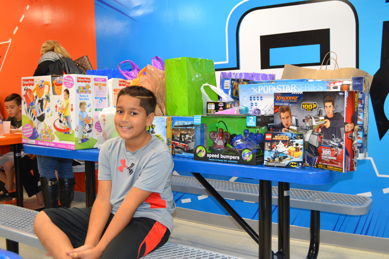 Morganville 10-year-old donates birthday gifts to charity during party held at Air Trampoline Sports