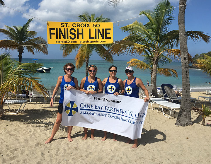 Team Cane Bay VI Fastest All-Female Team in Scenic 50 Race