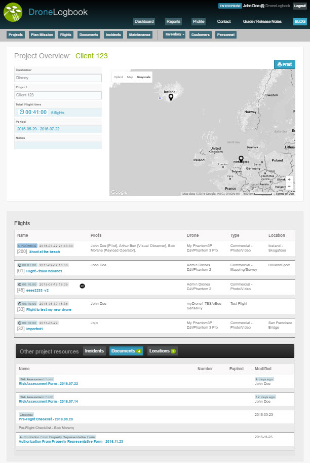 DroneLogbook Surpasses 20,000 Commercial Flight Hours Logged