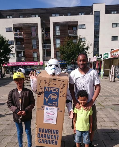 Apex Self Storage: Charity Box Challenge
