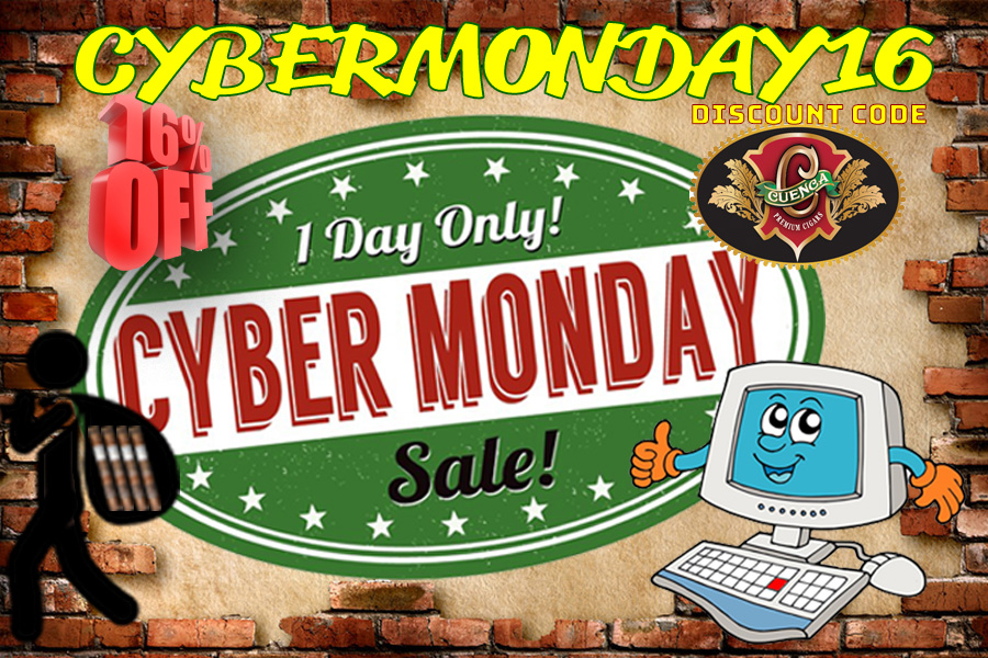 Cyber Monday at Cuenca Cigars online