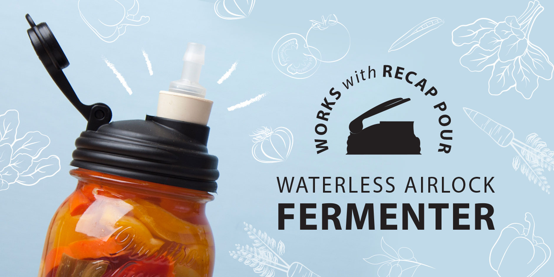 New reCAP® Fermenter To Revolutionize Mason Jar Fermentation