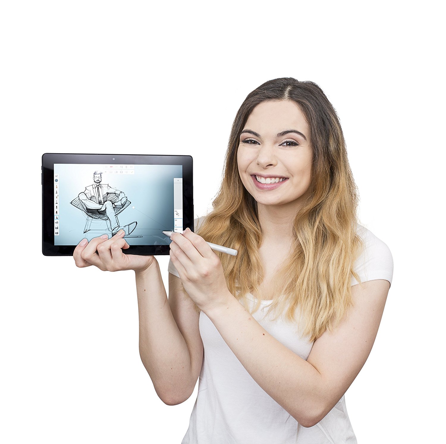 Simbans released a 10 Inch Android Tablet with Pen for Artists and Students