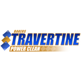 Baker's Travertine Power Clean logo