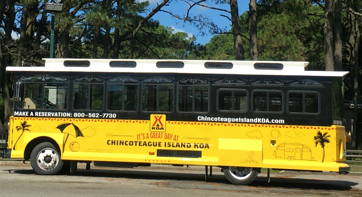 Fairfield Inn & Suites Chincoteague & Chincoteague KOA Offer Free Beach Trolley Service for Guests