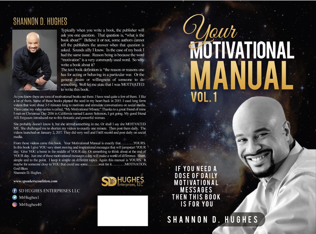 Author, Entrepreneur, and Life Coach, Shannon D. Hughes Releases Book to Create a Run On Motivation