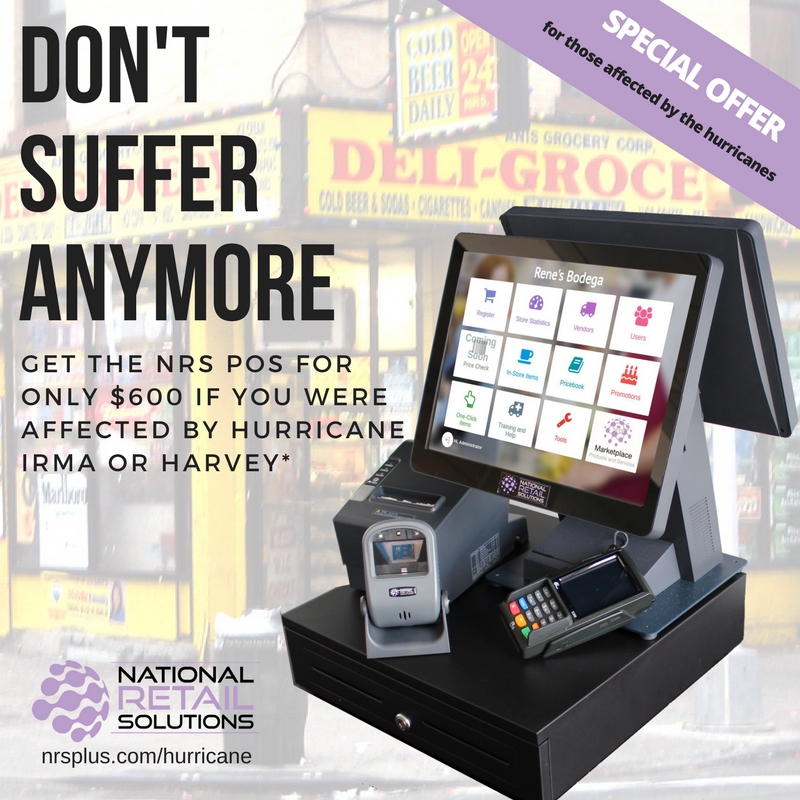 National Retail Solutions - Bodega Centered Start Up - Offers Lifeline after Hurricanes