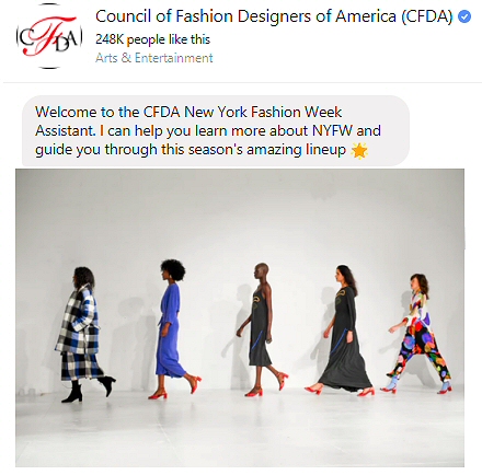 Headliner Labs Teams Up with CFDA to Launch First-Time-Ever New York Fashion Week Bot