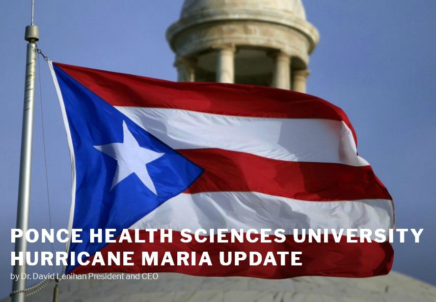 PHSU Launches Website with School News for Students/Families Affected by Hurricane Maria