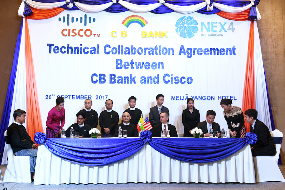 Technical Collaboration Agreement between CB Bank and Cisco