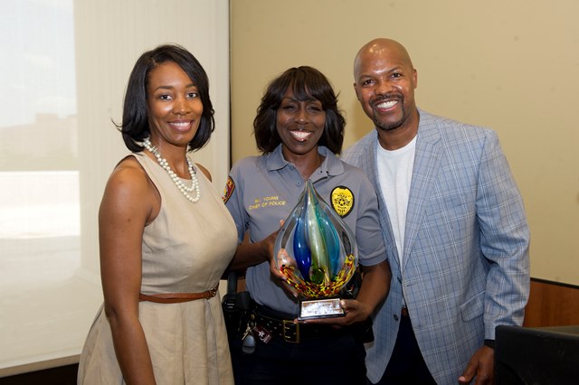 Stacey and Bo Porter SELF Foundation in partnership with Zaxby’s honored the TSU first responders