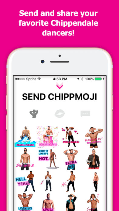 Release of Official Chippendales Emoji Keyboard, CHIPPMOJI™ Part of Emoji My City Platform Expansion