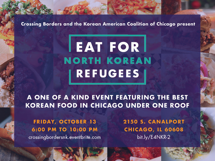 Let's Eat For North Korean Refugees! Join Us At An Exciting Chicago Food Event