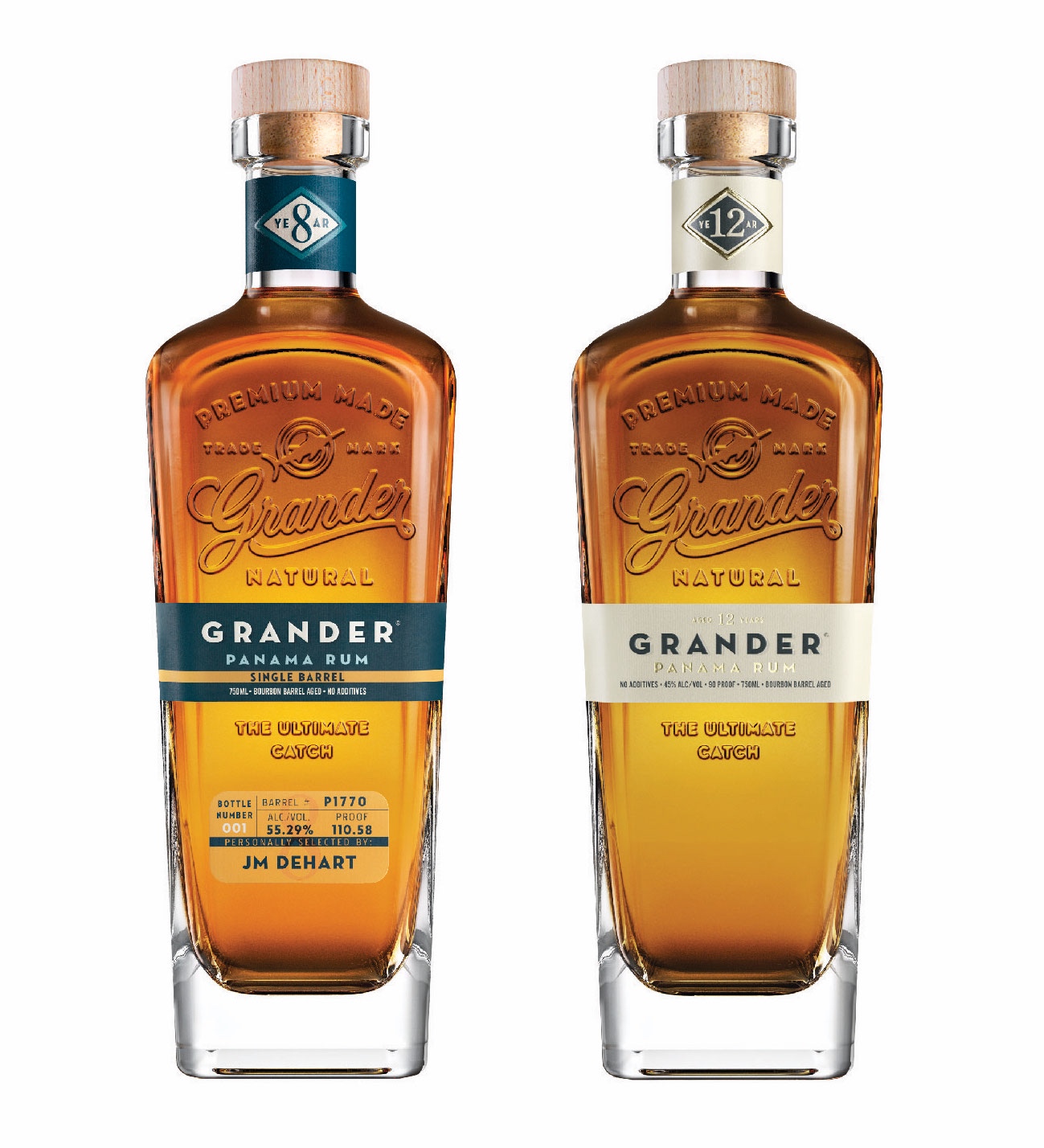 Award-Winning Grander® Debuts Two New Bourbon-Barrel Aged Rums