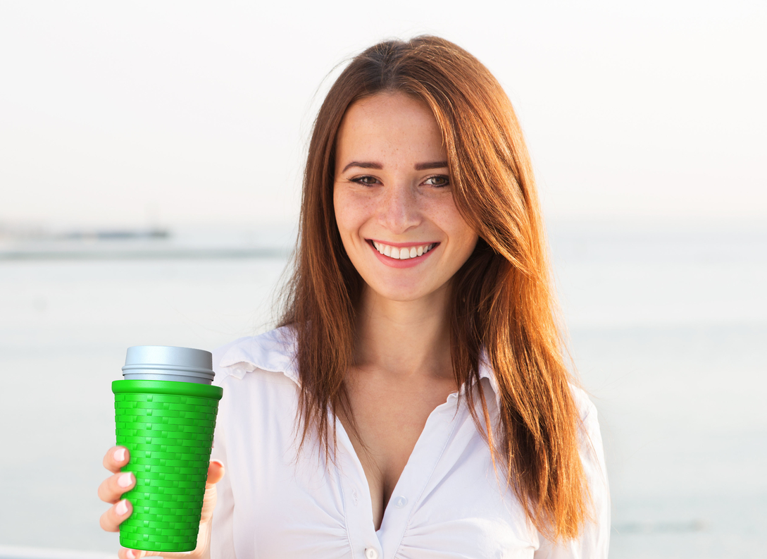 Amazing new sleeve Cup Vault keeps your “To-Go” drinks hotter or colder 2x longer