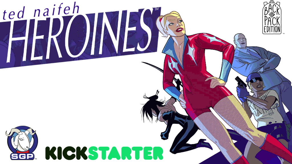 Heroines Graphic Novel Launches on Kickstarter