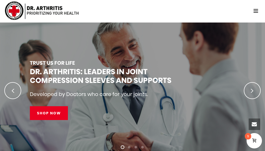 Dr. Arthritis Launches New Website