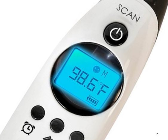 MOBI DualScan - CDC Recommends Regular Temperature Monitoring To Make Sure You Stay Symptom-Free