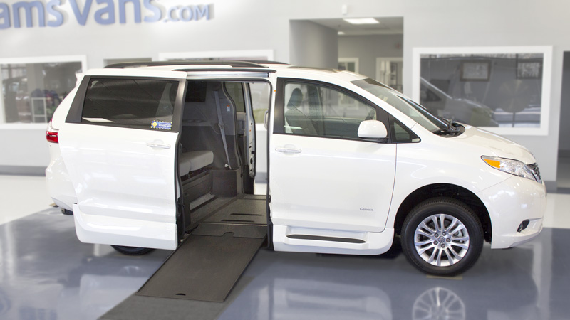 AMS Vans’ Toyota Sienna: Control, Versatility in a WAV