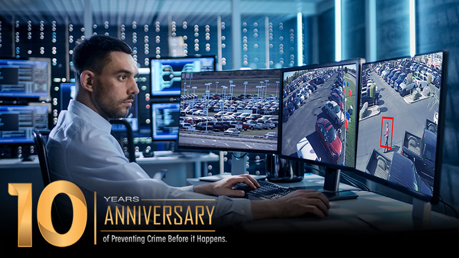 Virtual Guard Celebrates Ten Years of Preventing Crime Before It Happens, as the Company moves its headquarters to Las Vegas, Nevada