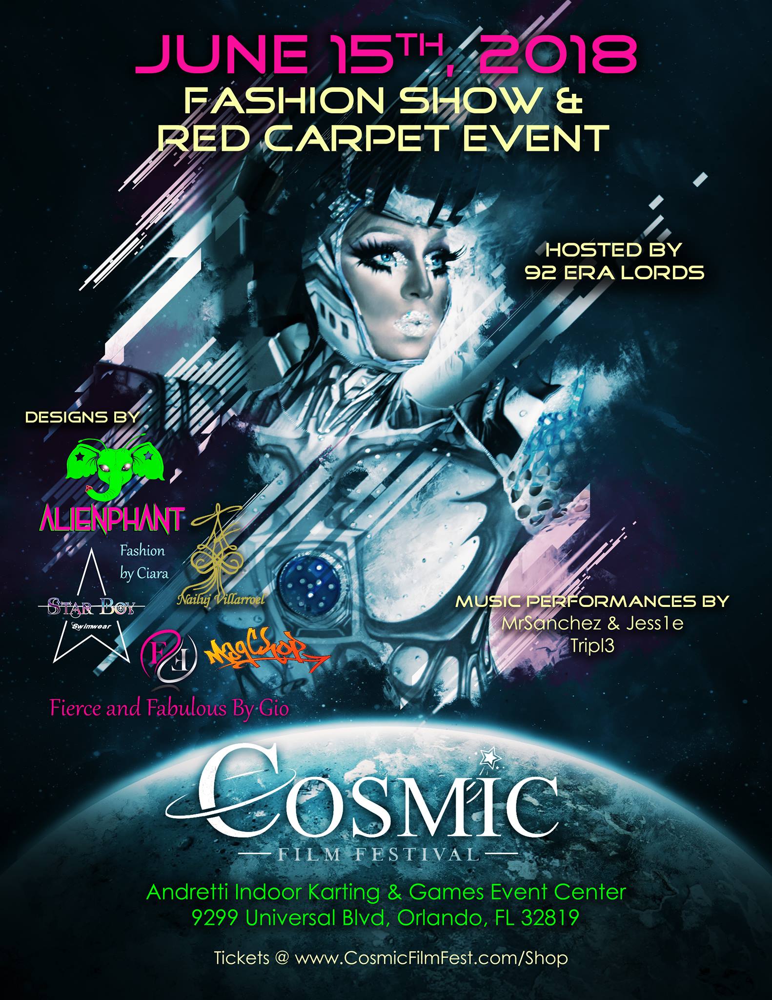 Cosmic Film Festival Announces Three Days of Film Screenings in Orlando, June 15-17, 2018