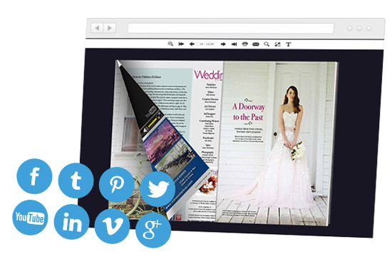 FlipHTML5 Page Flip PDF Is Integrated with the “Social Share” Functionality