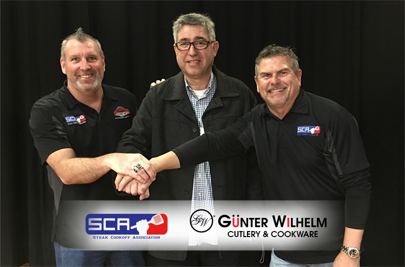 Gunter Wilhelm, Now The Official Cutlery & Cookware of the Steak Cookoff Association (SCA)