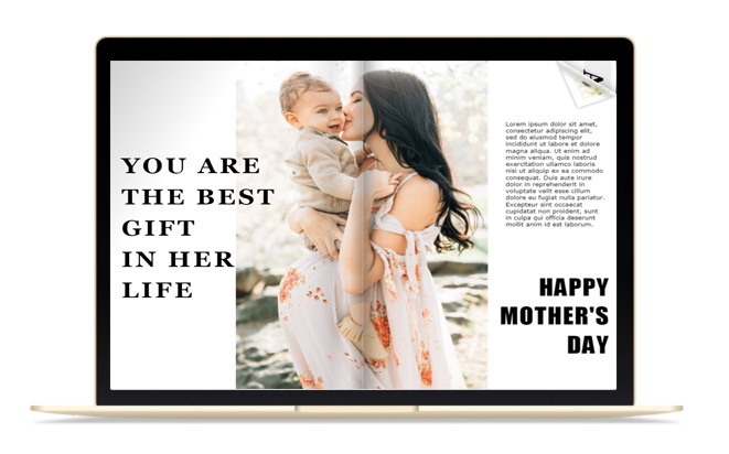 FlipHTML5 Enables Everyone to Create a Photo Book for Mother's Day