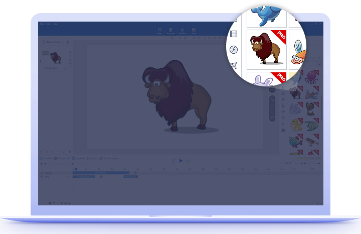 Animiz, a Free Animated Video Creator for Video Animation Creation