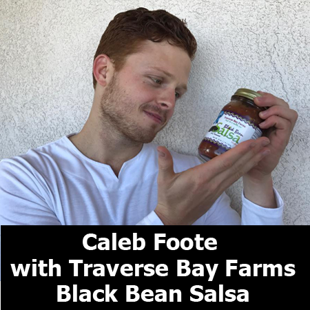 Hollywood Loves Traverse Bay Farms - Caleb Foote of the upcoming ABC TV Series - The Kids are Alright