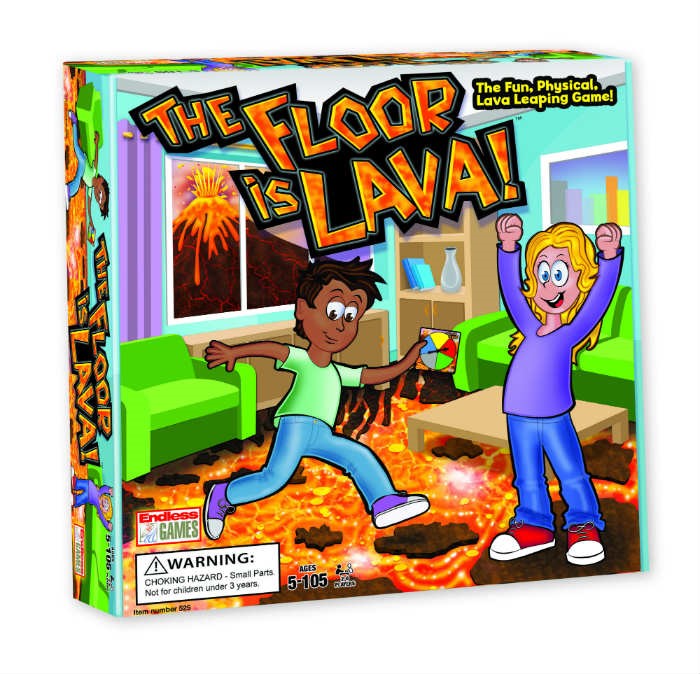 Endless Games' The Floor Is Lava Blasts Onto Toy Scene