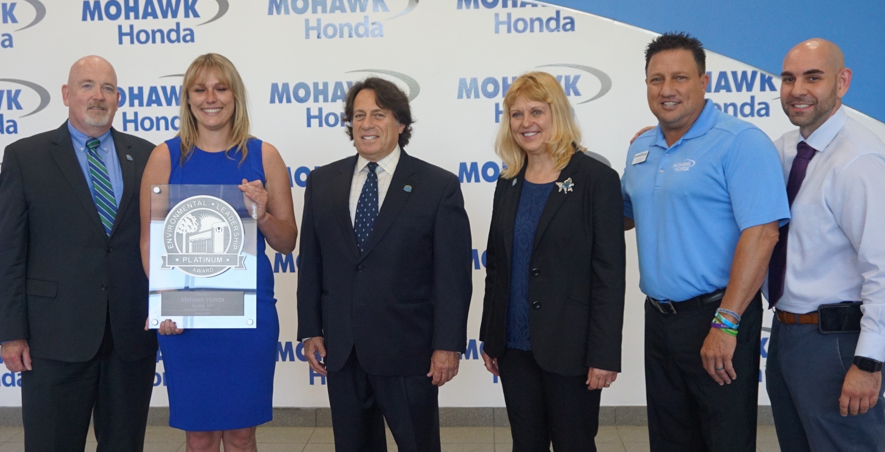 Mohawk Honda Receives Highest Level National “Green Dealer” Award for Reducing Its Environmental Impact
