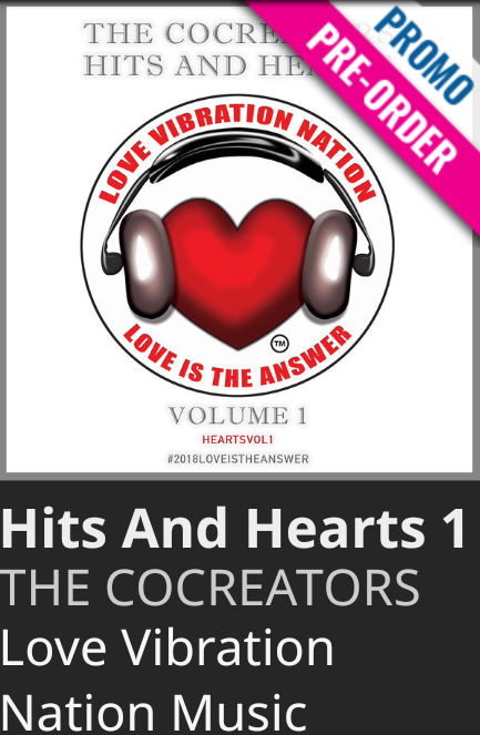 Love Vibration Nation-The CoCreators earn 2 number 1s on Traxsource in July. Full Album Announced.