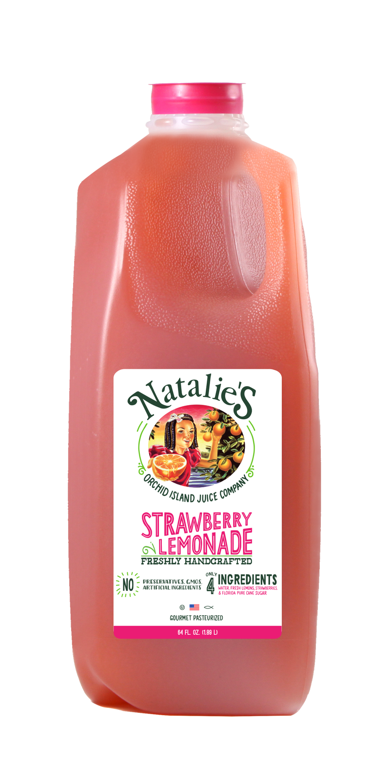 Publix Adds Natalie’s Juice Company’s 64-Ounce Bottles of Strawberry Lemonade to Its Shelves