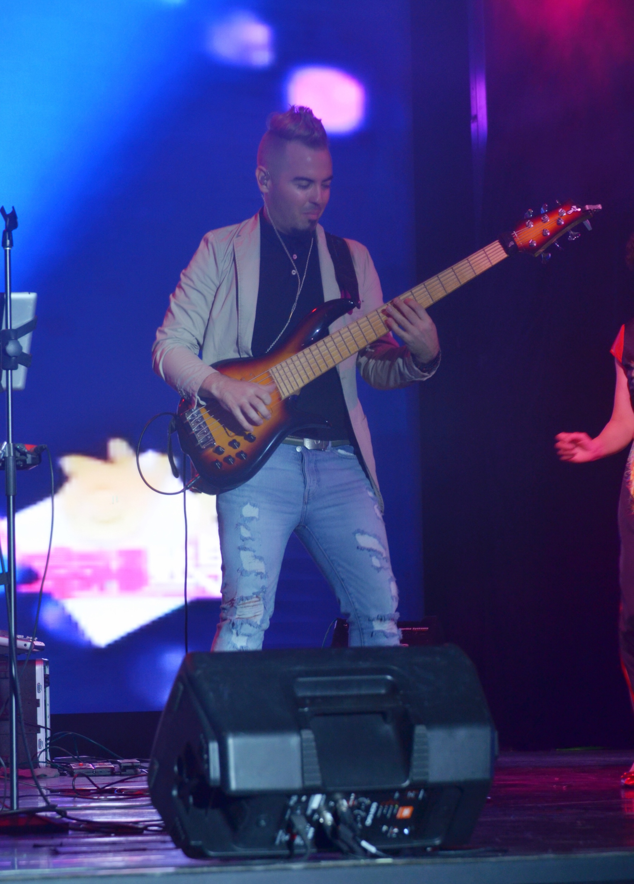 Meet Bass Player Andy Santana who is grooving all around Asia