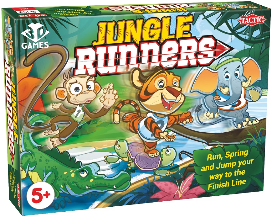 Tactic's New Jungle Runners Sprints Into Game Aisles